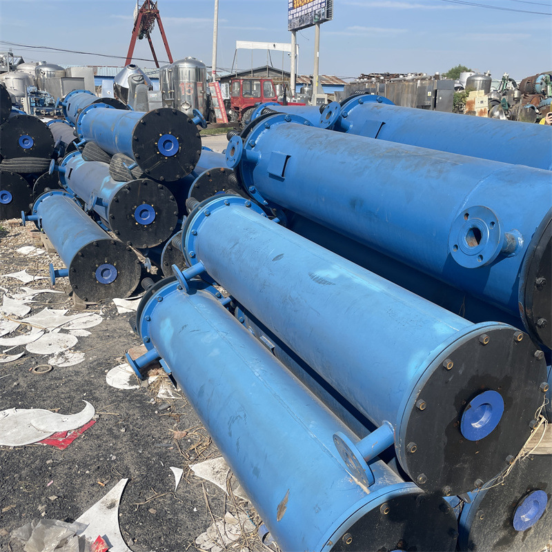 二手石墨冷凝器 工业冷凝器 二手80平方列管式冷凝器