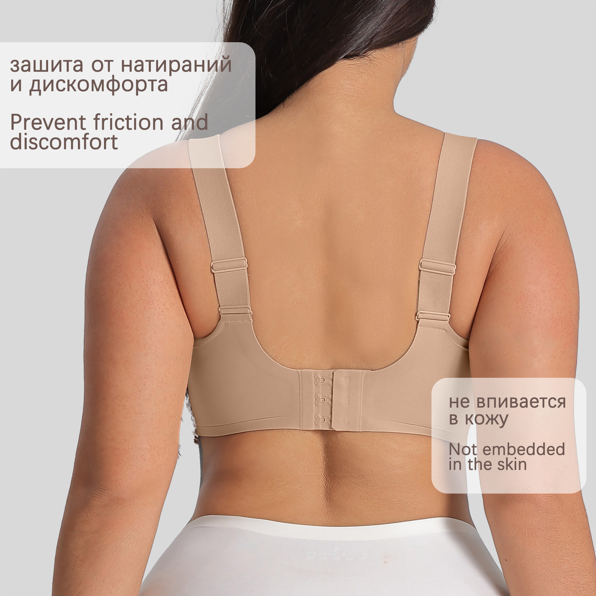 Comfort Bra For Women Plus Size Breathable Mesh Minimiser Bra_voghion.com