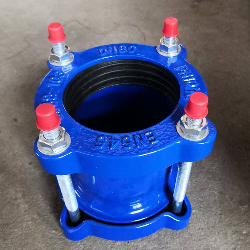 Acoplamiento flexible de amplia gama conector rápido de tubería de compensación flexible acoplamiento telescópico abrazadera de tubo personalizada