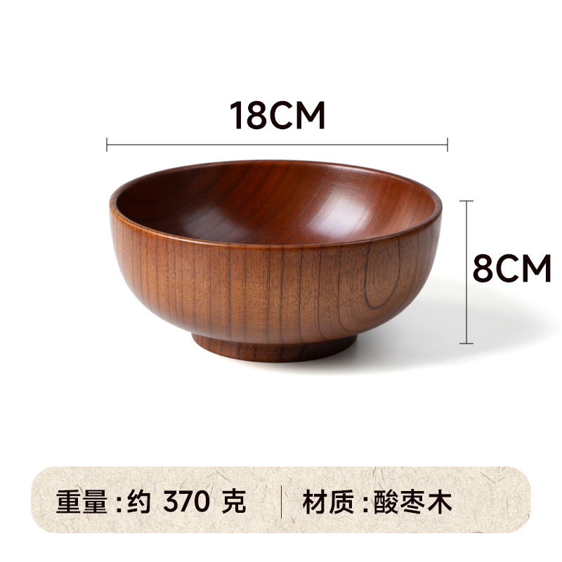 프리미엄 대추나무그릇 18cm