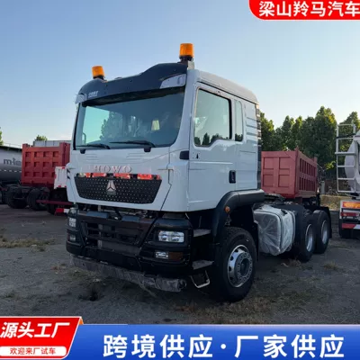 Exporting heavy-duty HOWO TX6X4 tractor head, HOWO tractor, semi-trailer, 440 horsepower towing unit (Ağır yük qoşquları)