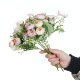 Simulated flower spring tea bud ins style wedding flower arrangement floral materials home living room decoration ornaments cross-border hot sale