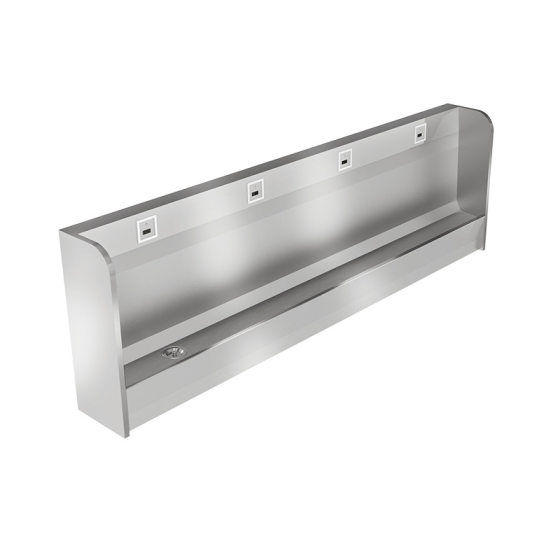 Factory Supply Stainless Steel Urinal Factory School Long Strip Vertical Urinal Tray 304 Stainless Steel Urinal