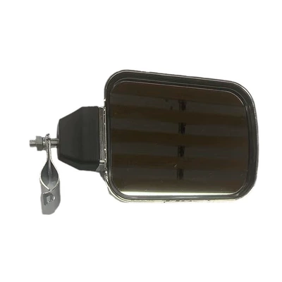 Large field of view rear view auxiliary mirror Neutral Chrome Square Side