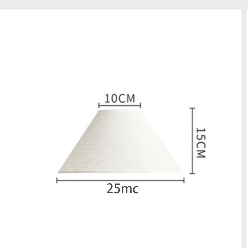 【export quality】linen lampshade (lampshade only, base not included)