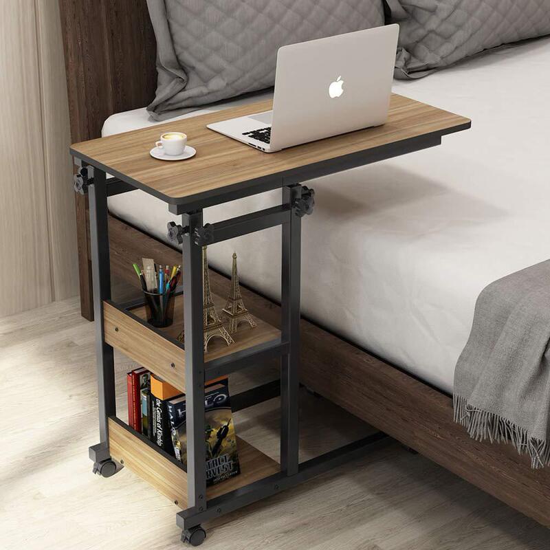 Factory Direct Lift Computer Desk Height Adjustable Snack Table C Table Laptop Rolling Cart Factory Direct Lift Computer Desk Height Adjustable Snack Table C Table Laptop Rolling Cart