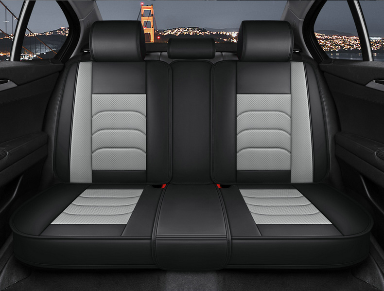 Wholesale Car Seat Covers for All Seasons, Full Coverage for Small Cars, Summer Perforated Leather Seat Covers, Seat Cushion Covers