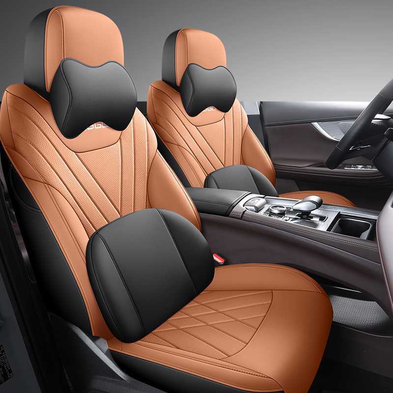 Car Seat Cushion, Chery Modelə uyğun (Original) oturacaq örtükləri - bin-orange-memory-foam-edition-note-car-model-year-5-seater