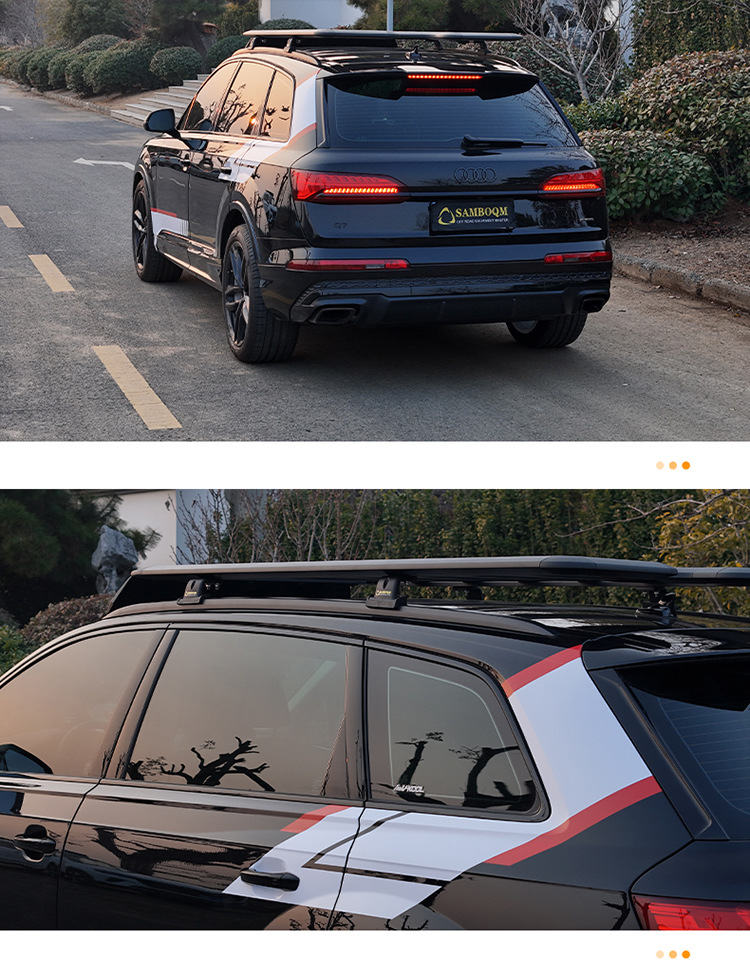 Q7 Roof Rack Shangbuqu Outdoor Travel Self-Driving Off-Road Modification Aluminum Alloy Roof Platform