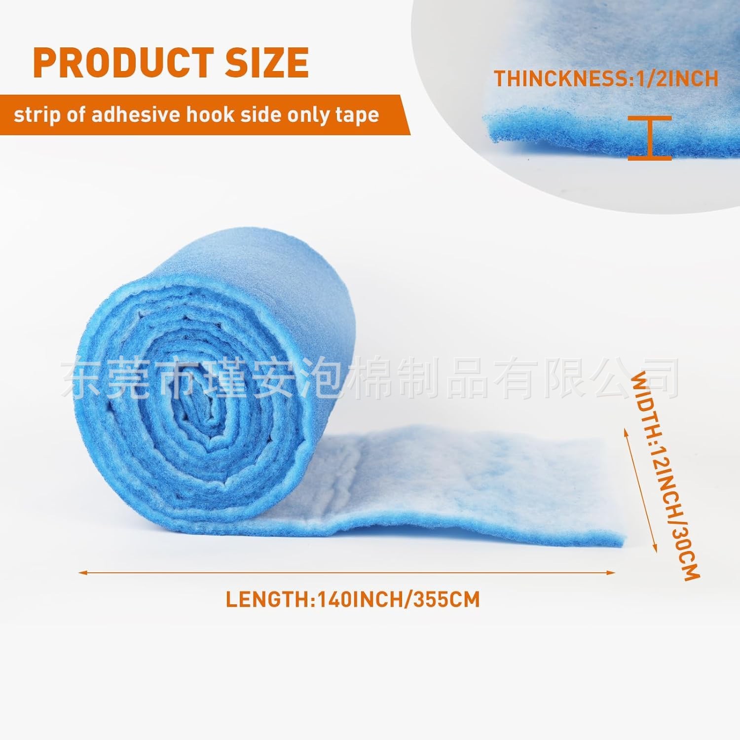 批发 通风罩过滤棉 抽排风机HS-E2喷漆箱蓝白空气过滤棉过滤器