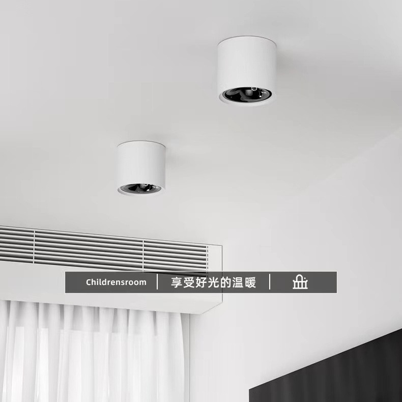 Led abierto-montado proyector de inducción del cuerpo humano cob infrarrojos casa sala de estar lámpara de techo escalera lámpara de inducción de techo al por mayor