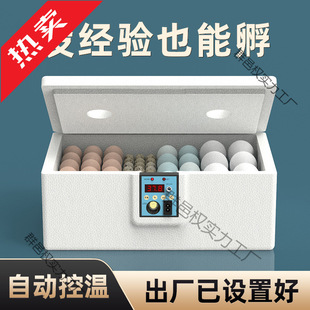 Incubator for Chicks, Small Quail Egg Incubator, Smart Home Automatic Incubator, Duck and Goose Incubator, Full Water Bed
