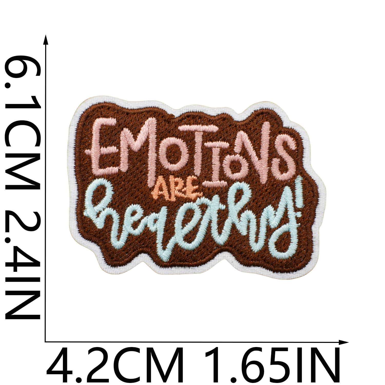 3g Weight Clothing Sticker Patches Classification 1 Piece Quantity Dacron thread Material Letter, Rainbow, Butterfly Pattern Casual, Elegant, Lady Style Embroidery Craft 1 Piece Casual Elegant Lady Letter Rainbow Butterfly Dacron Thread Clothing Sticker Patches 2