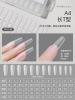 Ultra thin sculpting fake nails for nails for manicure, no trace, french style