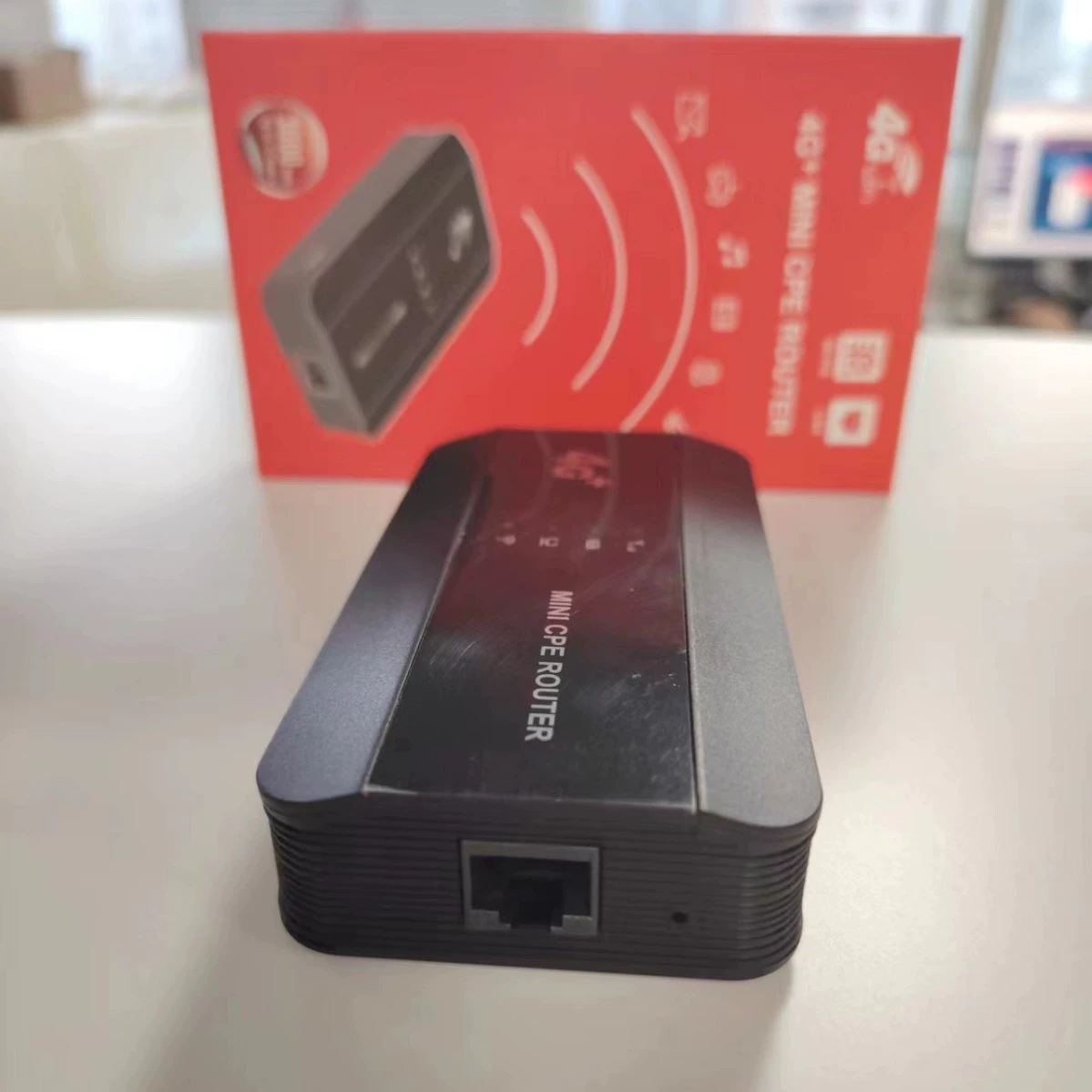 4G портативный Wi‑Fi6 роутер, переносной Wi‑Fi для авто, Mifi с слотом для SIM и сетевым портом