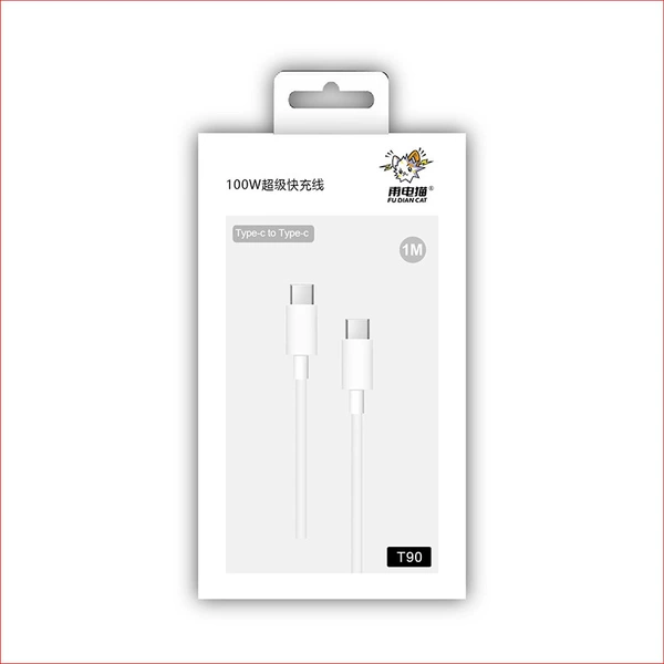 T90 5A 100W dual-C fast charging cable 6978194190606