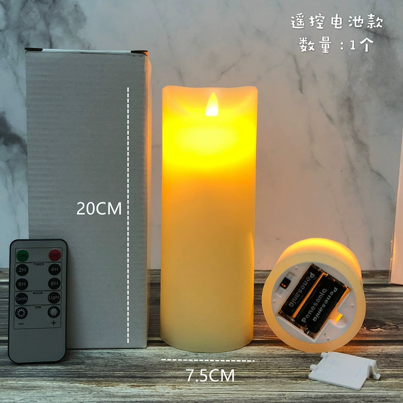 LED electronic candle swing flame Wedding Wedding Wedding Remote Charging Stage Road Quotes Bar