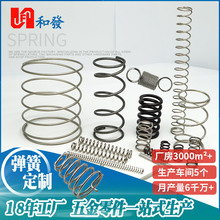 定制压缩弹簧 不锈钢加湿器拉勾喷头异型塔形触摸压缩弹簧