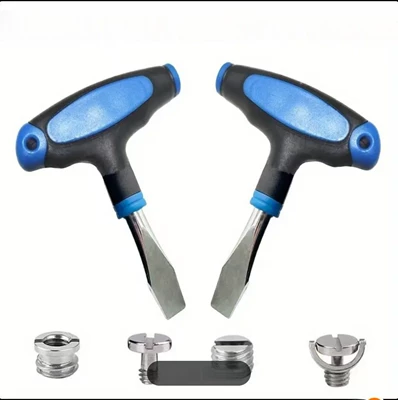 Labelable Magnetic Screwdriver with: Repair kit