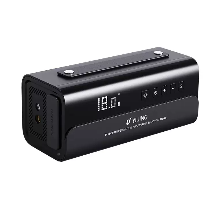 1J壹经双缸超强大气量轻松充气越野充气泵卡车房车充气筒SUP打气