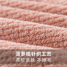 ✅日系干发帽速干女成人吸水发巾擦头发毛巾浴帽双层加厚包头