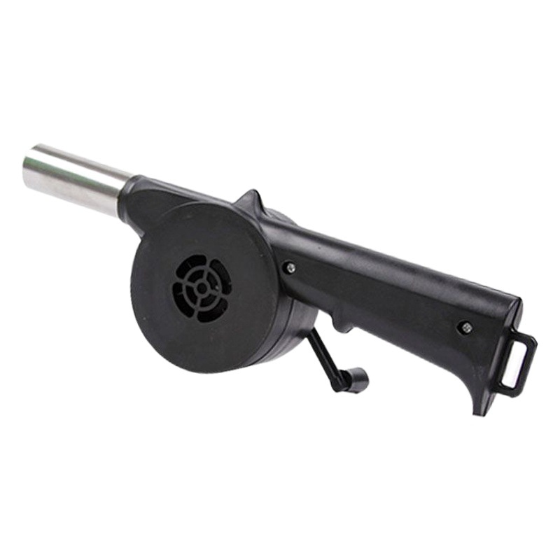 Soplador portátil para barbacoa y camping — activador de combustión manual (manivela), ideal para picnic y uso doméstico; al por mayor