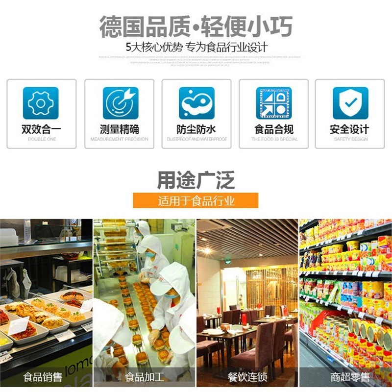 德图testo826T2/T4红外线测温仪刺入式温度计接触式食品测温红外