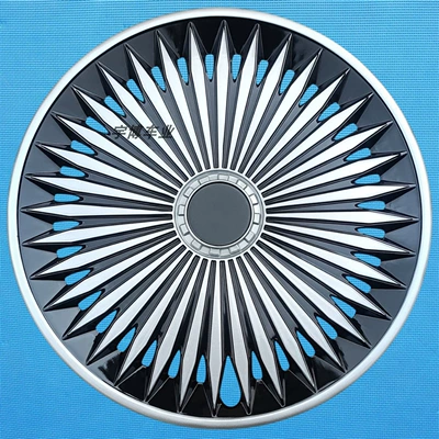 Hub cover car wheel covers iron steel - 12inch-phantom-model-silver-black