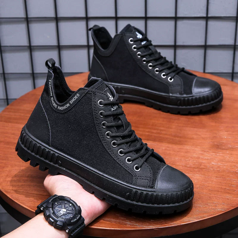 Новая обувь высокого уровня Jiefang строительная площадка обувь нескользкая и дышащая холст обувь производитель оптом