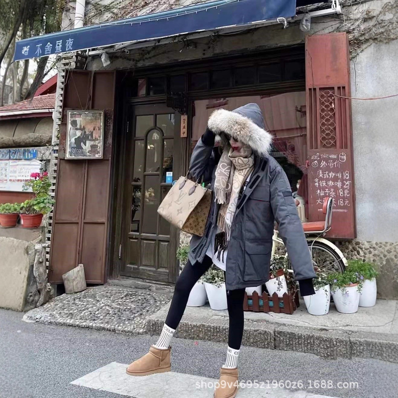Putian High Version 08 Big Goose down Jacket Canadian Same Style Long Outwear Expedition Parka 2051Ma