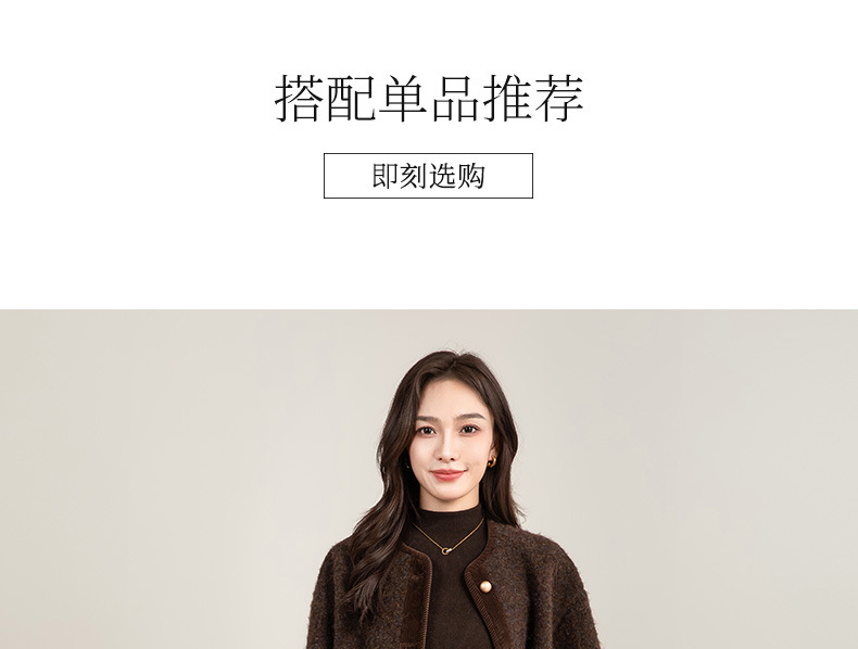 Quần ống rộng nữ cạp cao dáng suông chất Tencel Modal len lót lông cừu — màu tím chi tiết 15