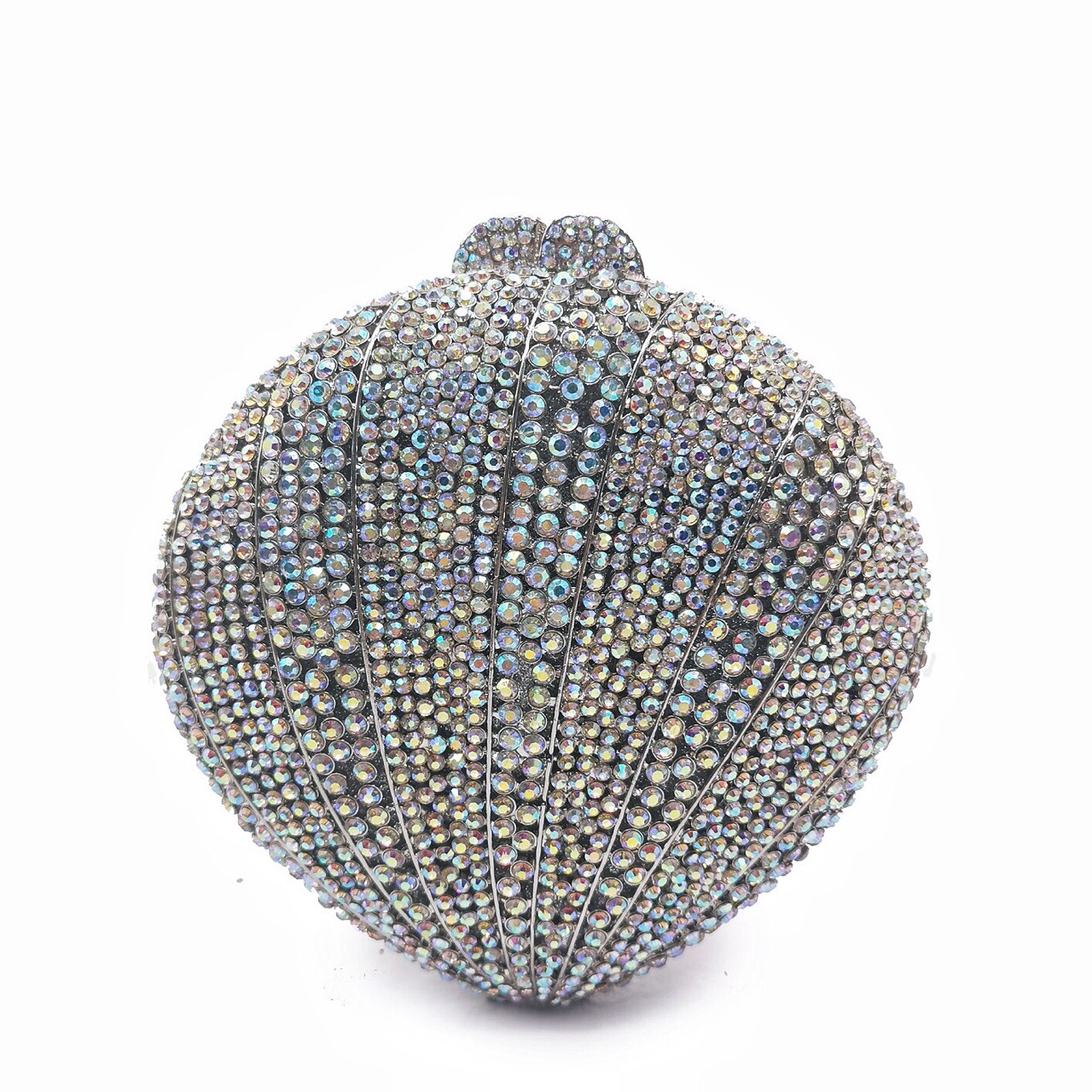 * Bolsa de cena de diamante de marisco transfronterizo bolsas de maquillaje de diamantes bolsas de mano de mujeres bolsas de embrague