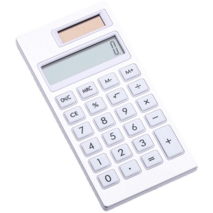 Cute Girl Aluminum Alloy Student Face Individual Calculator Mini Fashion Electric Solar 12-Digit Financial Accounting