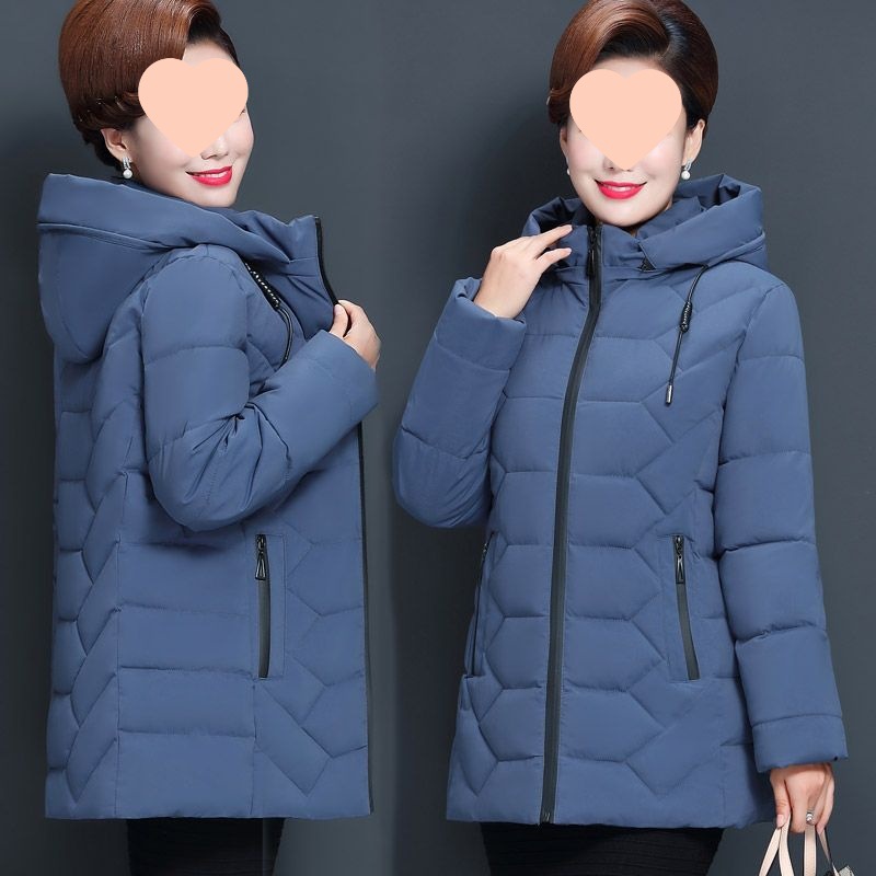 中老年棉衣女装短款妈妈装棉袄中年女30-40-50岁冬装外套羽绒棉服