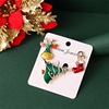Mu Shang's new Christmas brooch combination set Santa Claus Christmas tree elk festivals MS488