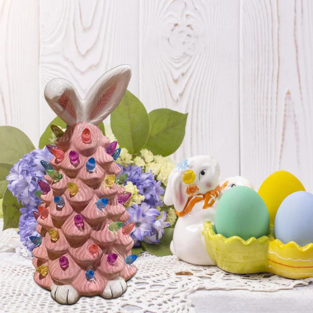 Cross-border new creative resin craft Easter decoration Christmas…