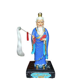 托塔天王神像图片太白金星神像树脂玻璃钢河南佛像厂直销