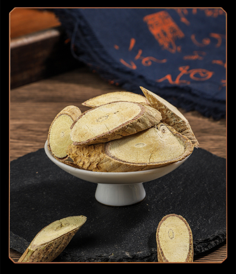 Millettia Root Slices Niu Da Li 500g Dried Guangxi Herbal Soup Ingredient with Ba Ji Tian and Du Zhong in use