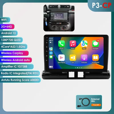 DVD Navigation for Citroen C3 car 17-23 - 264g-wifi-version-with-carplay-9inch-suitable-for-17-23-citroen-c3