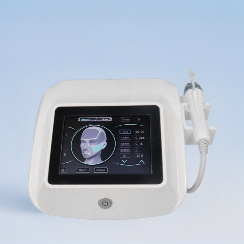 Cross-Border Supply Desktop Two-In-One 90% off Stacked Gold Microneedle Machine Single and Double Handles Beauty Equipment Wholesale