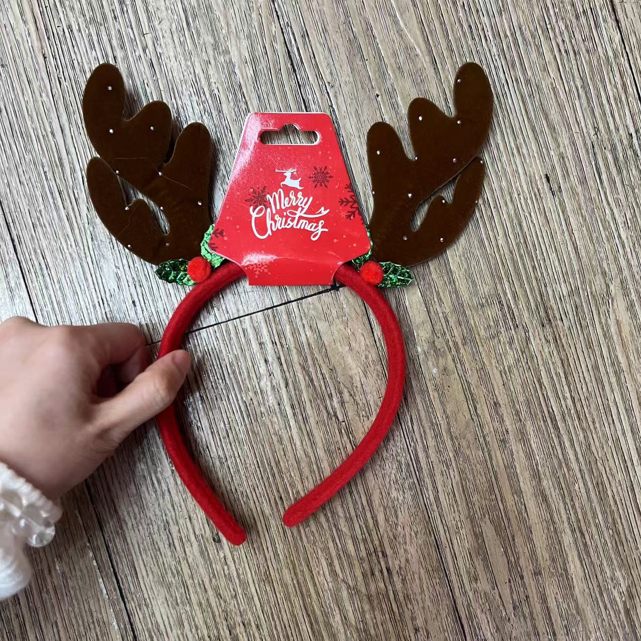 Nueva Navidad diadema gafas marco Halloween Día de San Valentín gafas de Santa Claus gafas Fiesta de Navidad