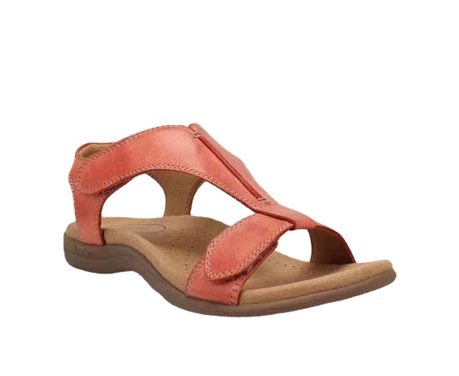 Sandals, shoes platform with velcro, for import, Amazon, plus size
