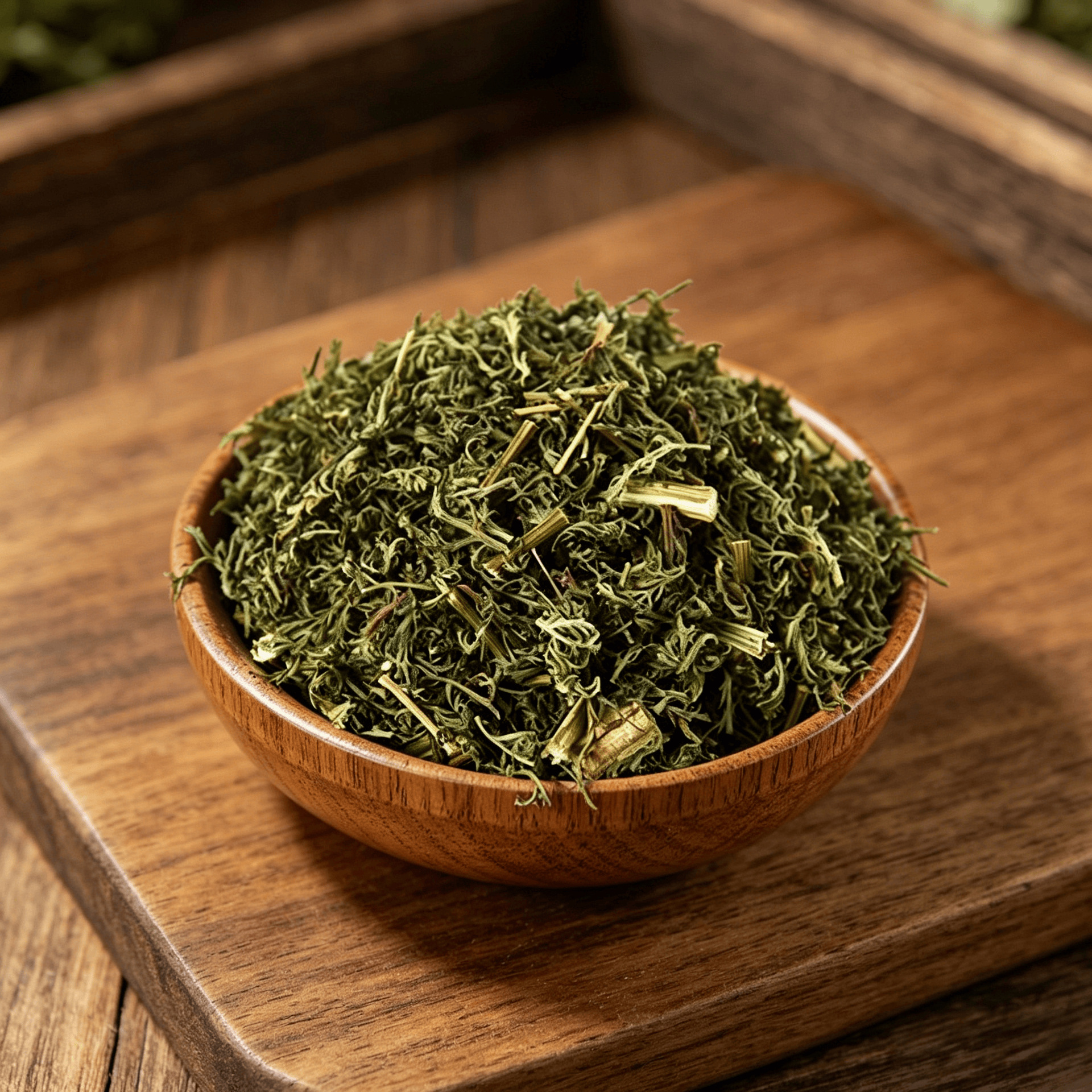 Dried Artemisia Annua Leaves 500g Qing Hao Chinese Herbal Tea Material Bulk Bag preparation