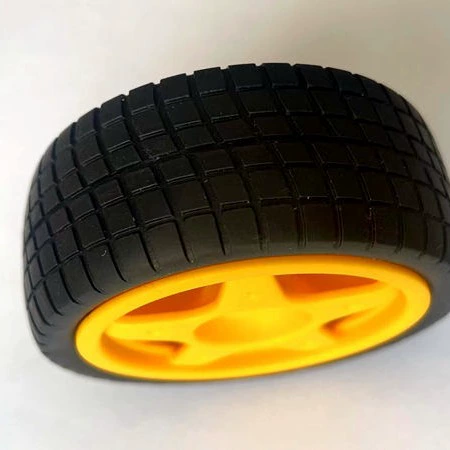 Умное колесо шасси автомобиля TT мотор противоскользящее колесо отслеживание препятствий автомобильная шина 65 мм