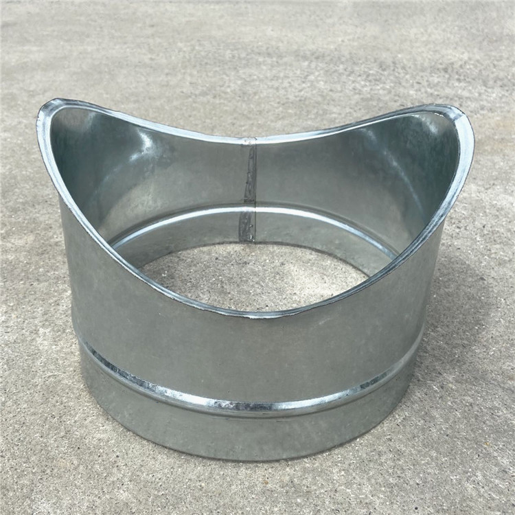 惠州厂家45度顺水马鞍 骑马鞍风管 镀锌白铁螺旋风管配件-阿里巴巴