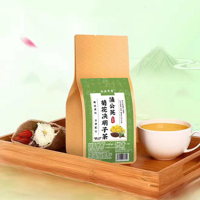 Dandelion, Chrysanthemum, Cassia Seed Tea, Substitute Tea Combination Tea Bag Manufacturer, Wholesale Dandelion Chrysanthemum Tea