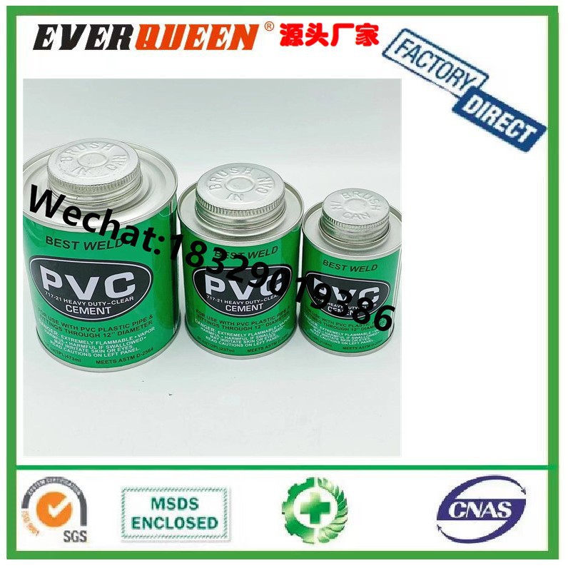BEST WELD管道胶PVC UPVC Heavy DUTY-CLEAR CEMENT CPVC 水管胶