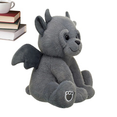 跨境新款 Gargoyle Teddy Bear 石像鬼短毛绒 哥斯拉泰迪熊公仔