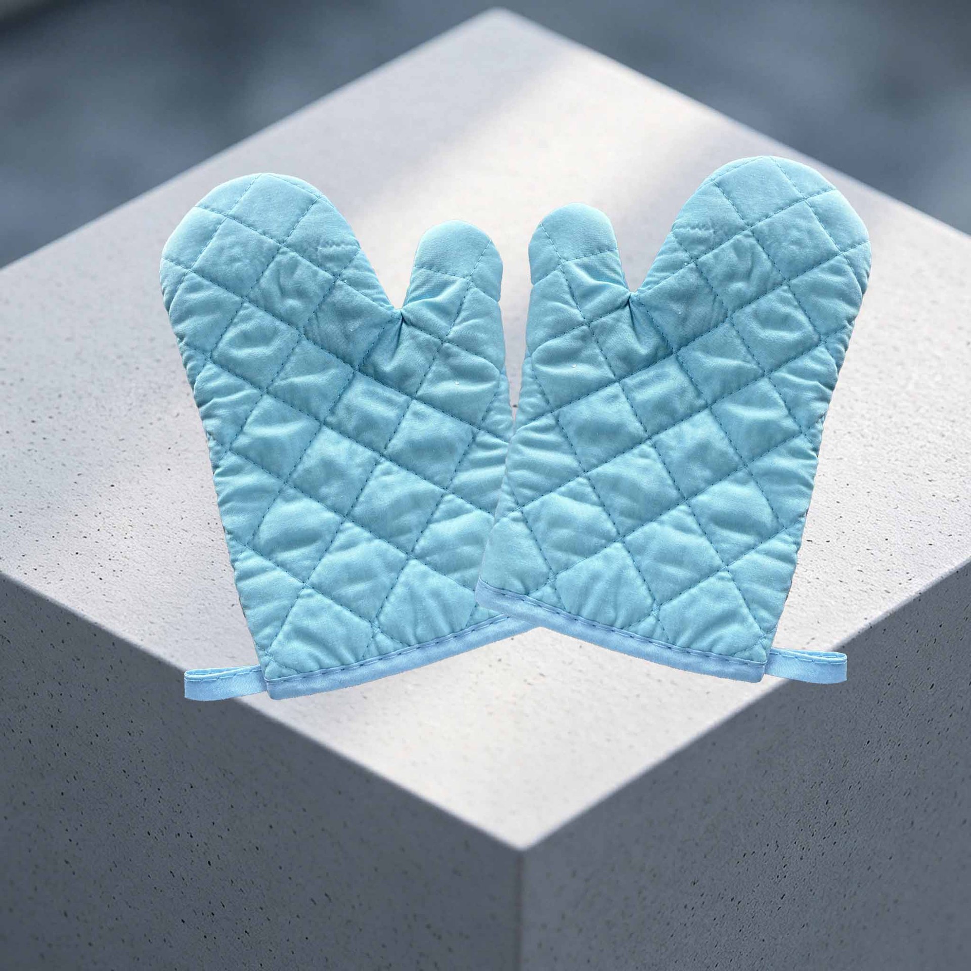 Guantes de Cocina para Microondas de Algodón de Poliéster, Aislamiento Térmico, para Cocina, Microondas y Horno image 14