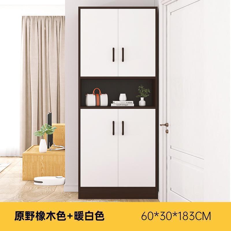 鞋柜家用门口大容量入户门玄关柜一体隔断靠墙收纳储物柜加高鞋架|undefined